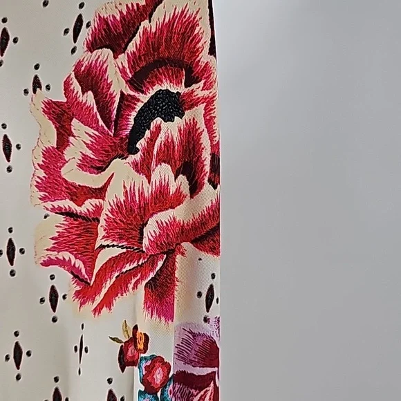 FARM Rio Anthropologie Diana Peasant Pullover Top XL - Picture 7 of 14